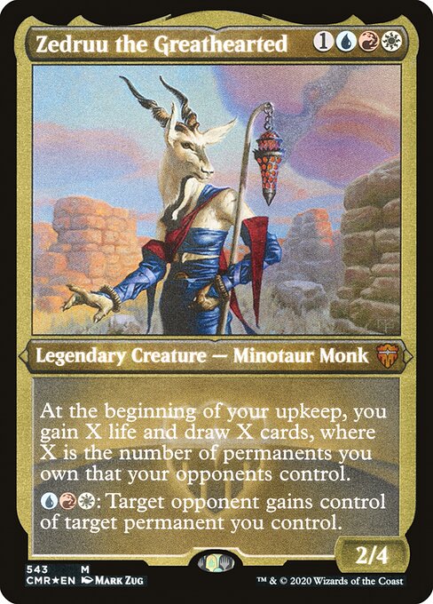 Commander Legends - 543 - Zedruu the Greathearted - Mythic - Multi - Non-foil