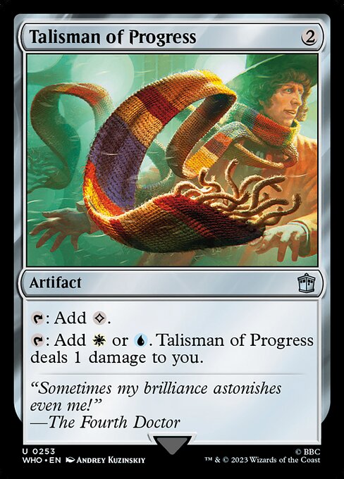 Doctor Who - 253 - Talisman of Progress - Uncommon - C - Foil