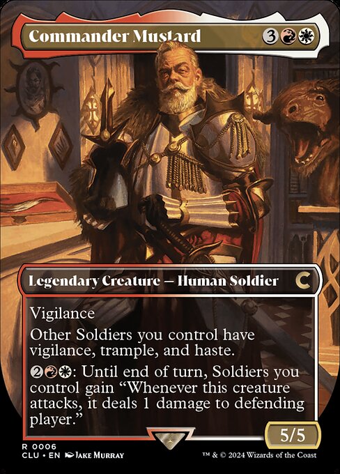 Ravnica: Clue Edition - 6 - Commander Mustard - Rare - WR - Non-foil