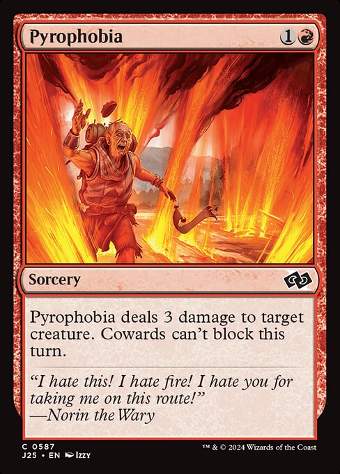 Foundations Jumpstart - 587 - Pyrophobia - Common - R - Non-foil