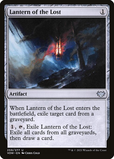 Innistrad: Crimson Vow - 259 - Lantern of the Lost - Uncommon - C - Non-foil