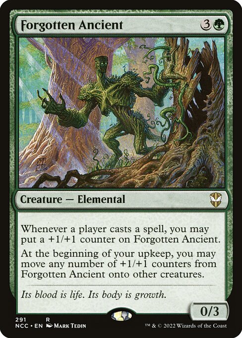 New Capenna Commander - 291 - Forgotten Ancient - Rare - G - Non-foil