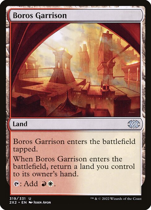 Double Masters 2022 - 319 - Boros Garrison - Uncommon - C - Non-foil