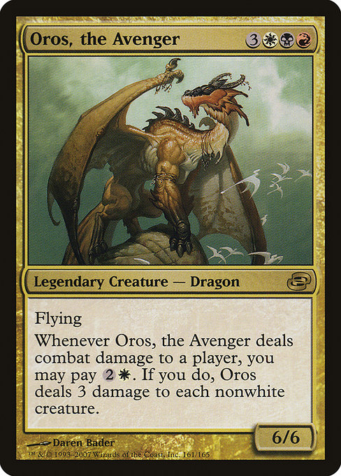Planar Chaos - 161 - Oros, the Avenger - Rare - Multi - Non-foil