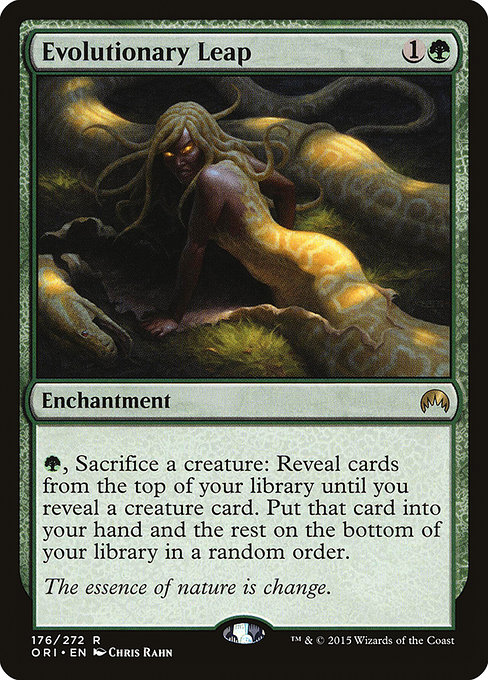 Magic Origins - 176 - Evolutionary Leap - Rare - G - Non-foil