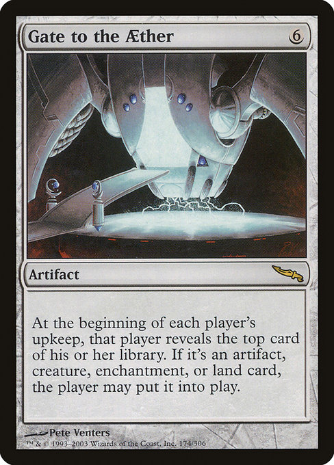 Mirrodin - 174 - Gate to the Aether - Rare - C - Non-foil