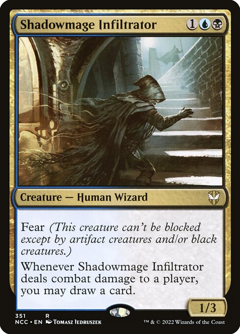 New Capenna Commander - 351 - Shadowmage Infiltrator - Rare - UB - Non-foil