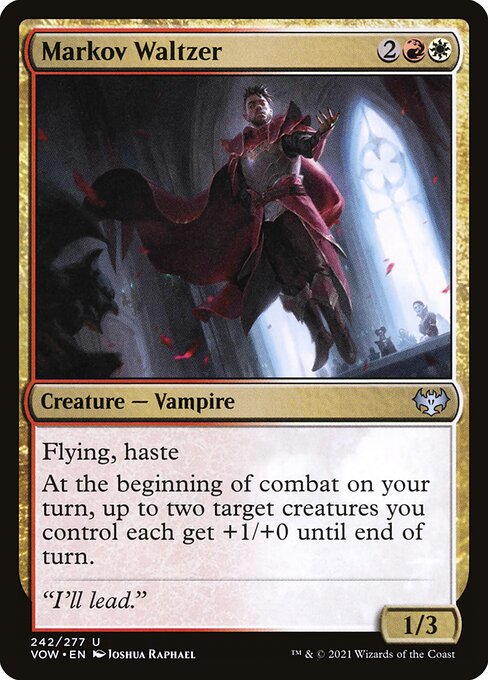 Innistrad: Crimson Vow - 242 - Markov Waltzer - Uncommon - WR - Non-foil