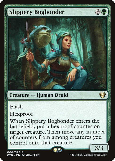 Commander 2020 - 66 - Slippery Bogbonder - Rare - G - Non-foil