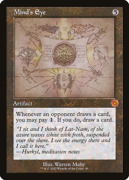 The Brothers' War Retro Artifacts - 96 - Mind's Eye - Mythic - C - Non-foil