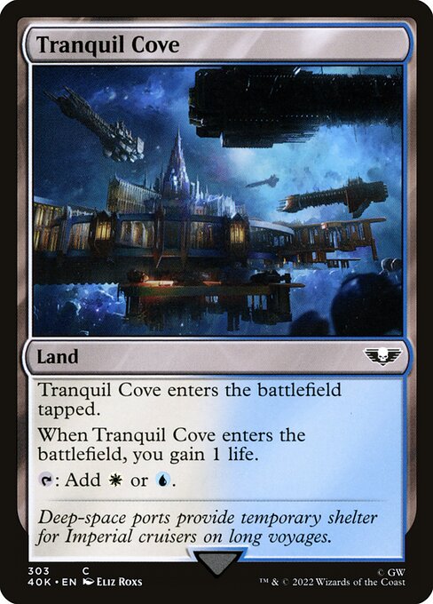 Warhammer 40,000 Commander - 303 - Tranquil Cove - Common - C - Non-foil
