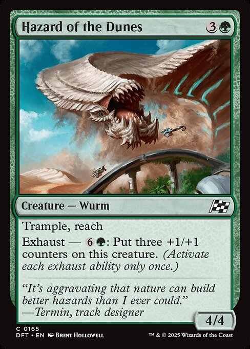 Aetherdrift - 165 - Hazard of the Dunes - Common - G - Non-foil