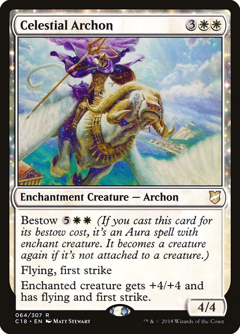 Commander 2018 - 64 - Celestial Archon - Rare - W - Non-foil