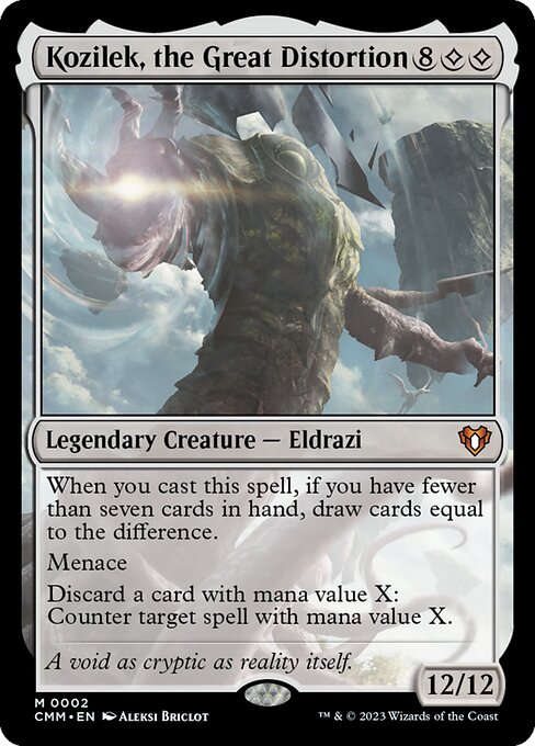 Commander Masters - 2 - Kozilek, the Great Distortion - Mythic - C - Non-foil