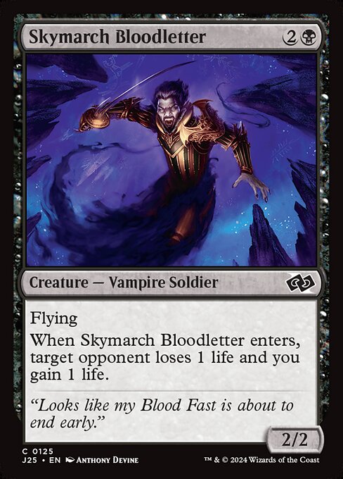 Foundations Jumpstart - 125 - Skymarch Bloodletter - Common - B - Non-foil