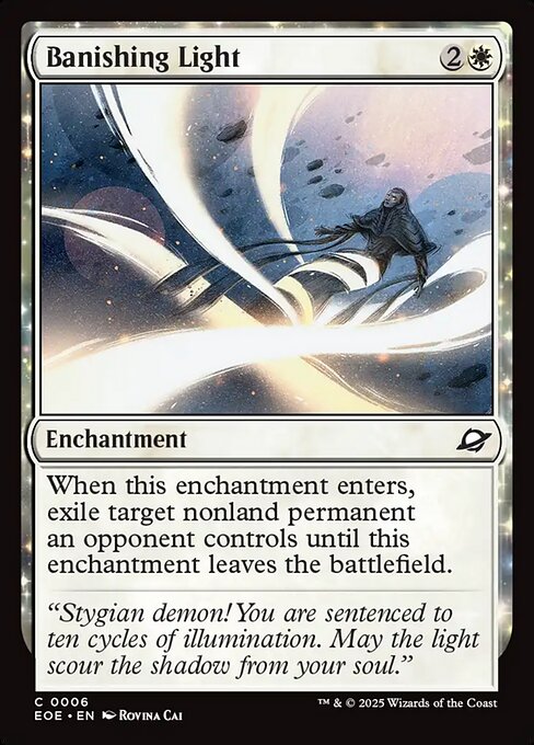 Edge of Eternities - 6 - Banishing Light - Common - W - Non-foil