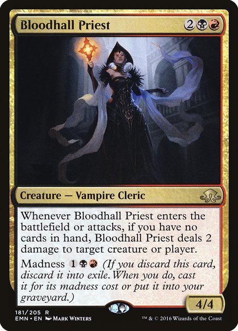 Eldritch Moon - 181 - Bloodhall Priest - Rare - BR - Non-foil