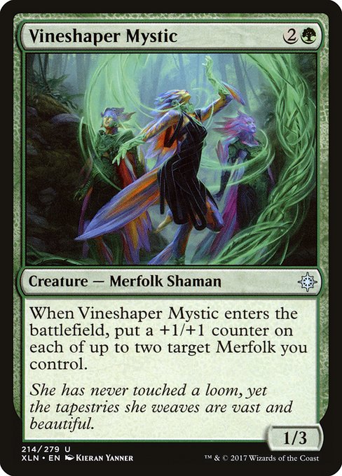 Ixalan - 214 - Vineshaper Mystic - Uncommon - G - Non-foil