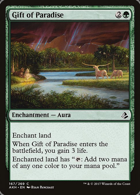 Amonkhet - 167 - Gift of Paradise - Common - G - Non-foil