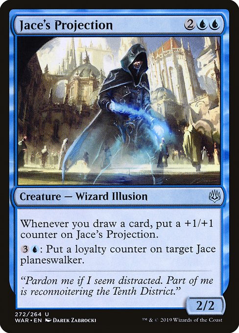 War of the Spark - 272 - Jace's Projection - Uncommon - U - Non-foil