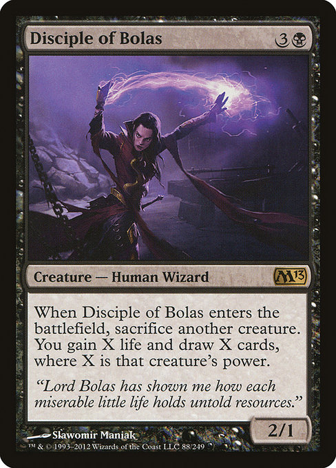 Magic 2013 - 88 - Disciple of Bolas - Rare - B - Non-foil