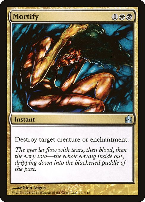 Commander 2011 - 211 - Mortify - Uncommon - WB - Non-foil