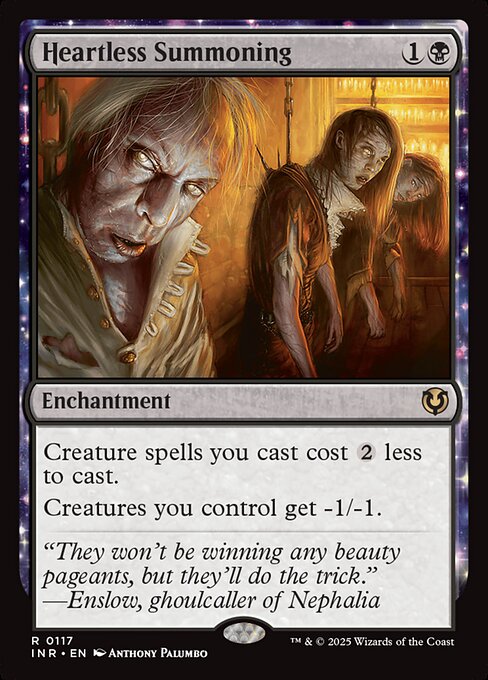 Innistrad Remastered - 117 - Heartless Summoning - Rare - B - Non-foil