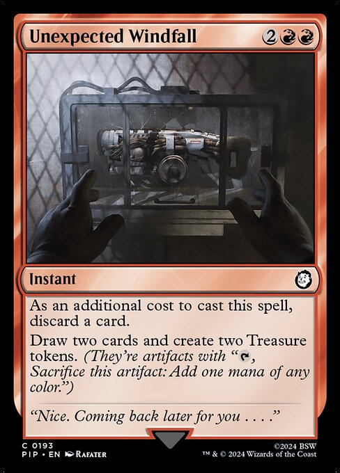 Fallout - 193 - Unexpected Windfall - Common - R - Non-foil