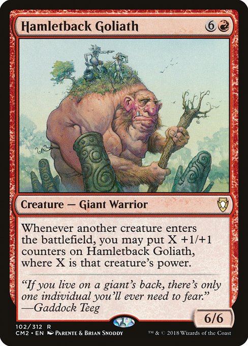 Commander Anthology Volume II - 102 - Hamletback Goliath - Rare - R - Non-foil