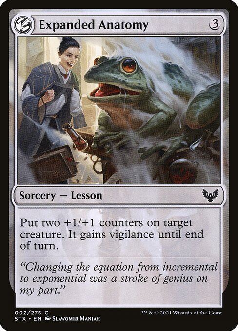 Strixhaven: School of Mages - 2 - Expanded Anatomy - Common - C - Non-foil