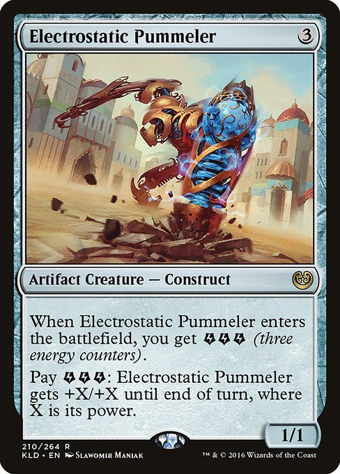 Kaladesh - 210 - Electrostatic Pummeler - Rare - C - Non-foil