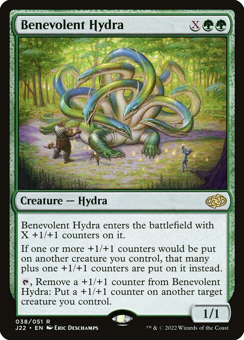 Jumpstart 2022 - 38 - Benevolent Hydra - Rare - G - Non-foil