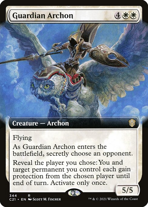 Commander 2021 - 344 - Guardian Archon - Rare - W - Non-foil