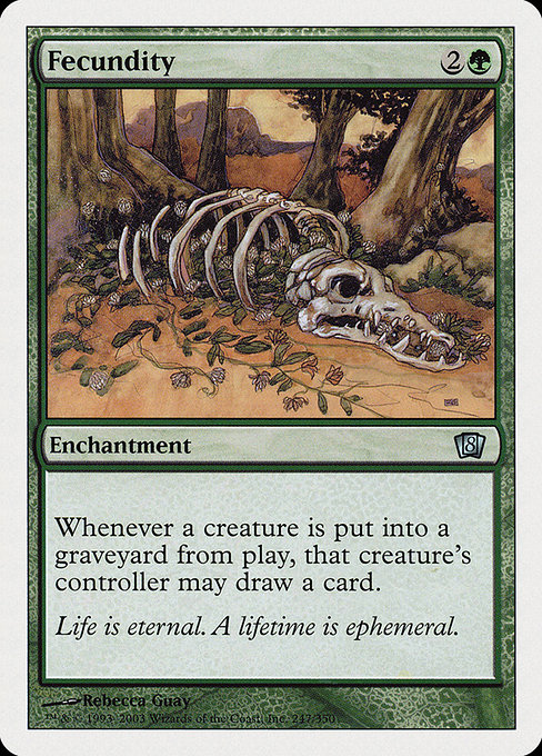 Eighth Edition - 247 - Fecundity - Uncommon - G - Non-foil
