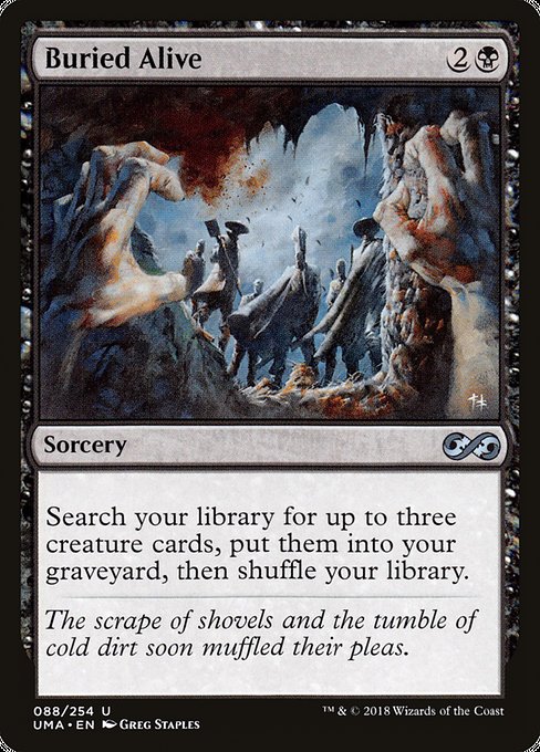 Ultimate Masters - 88 - Buried Alive - Uncommon - B - Non-foil
