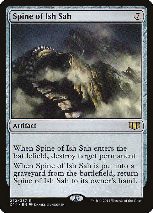 Commander 2014 - 272 - Spine of Ish Sah - Rare - C - Non-foil