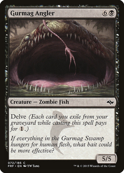 Fate Reforged - 72 - Gurmag Angler - Common - B - Non-foil