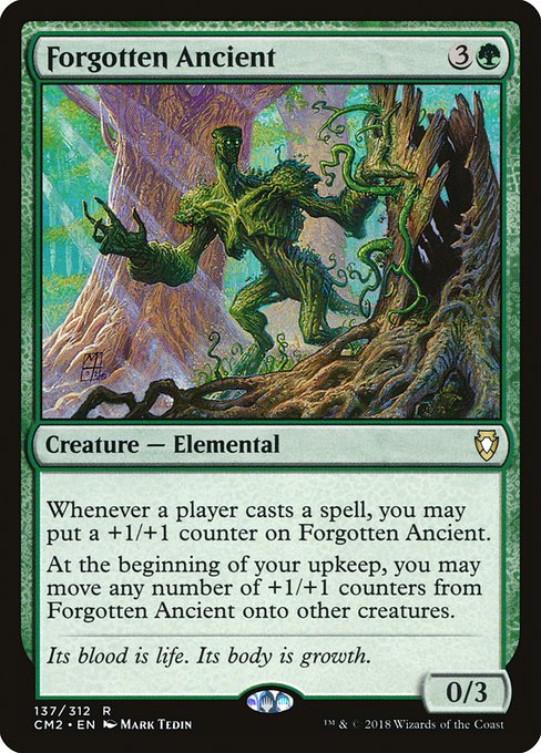 Commander Anthology Volume II - 137 - Forgotten Ancient - Rare - G - Non-foil