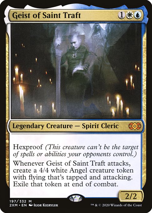 Double Masters - 197 - Geist of Saint Traft - Mythic - WU - Non-foil