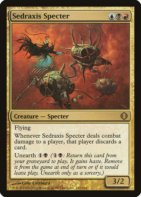 Shards of Alara - 192 - Sedraxis Specter - Rare - Multi - Non-foil