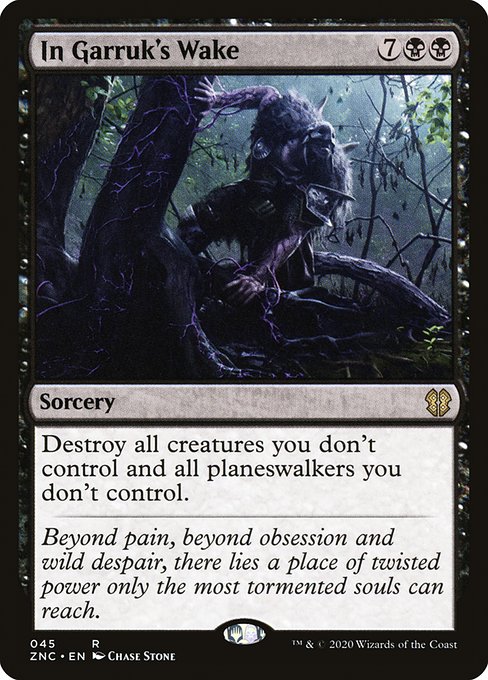 Zendikar Rising Commander - 45 - In Garruk's Wake - Rare - B - Non-foil