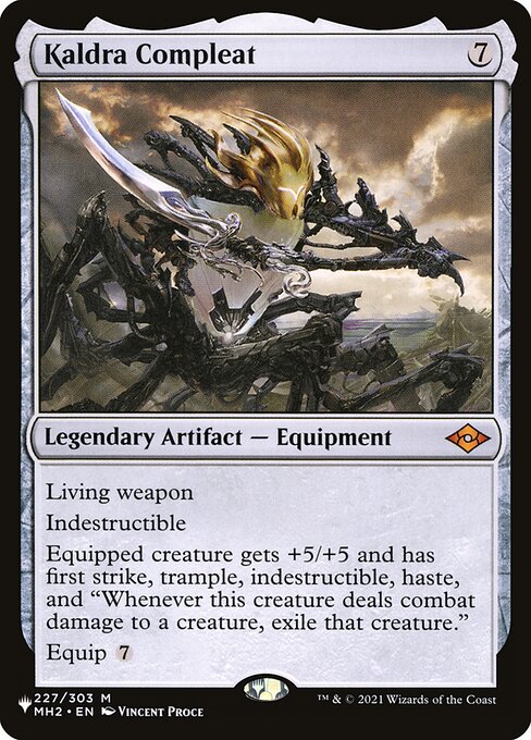 The List - MH2-227 - Kaldra Compleat - Mythic - C - Non-foil