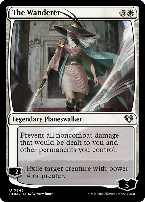 Commander Masters - 843 - The Wanderer - Uncommon - W - Non-foil