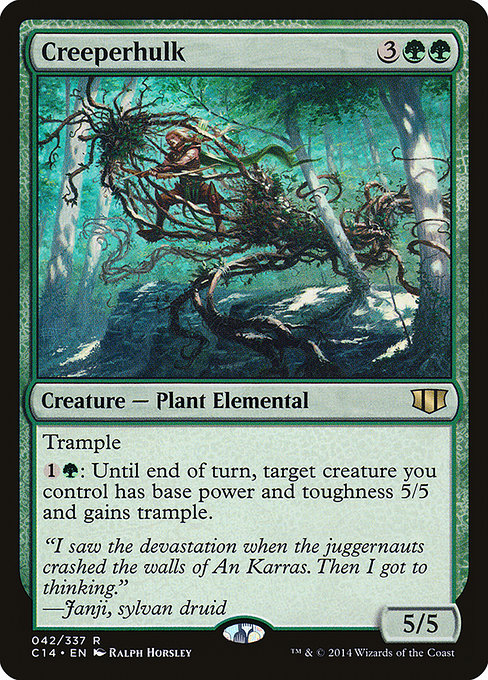 Commander 2014 - 42 - Creeperhulk - Rare - G - Non-foil