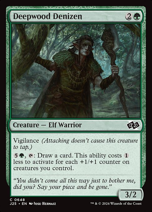 Foundations Jumpstart - 648 - Deepwood Denizen - Common - G - Non-foil