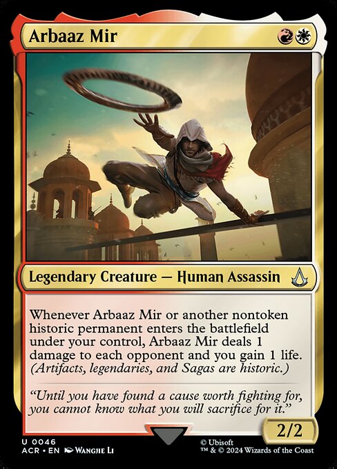 Assassin's Creed - 46 - Arbaaz Mir - Uncommon - WR - Foil