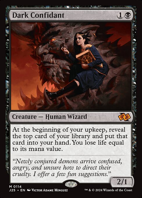 Foundations Jumpstart - 114 - Dark Confidant - Mythic - B - Non-foil