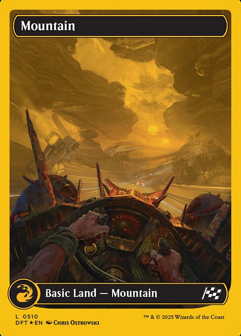 Aetherdrift - 510 - Mountain - Common - C - Foil