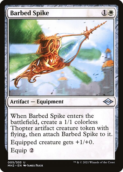 Modern Horizons 2 - 5 - Barbed Spike - Uncommon - W - Non-foil