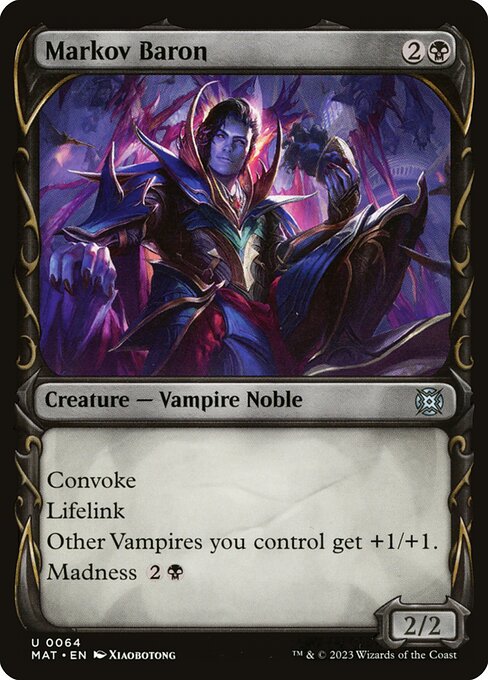 March of the Machine: The Aftermath - 64 - Markov Baron - Uncommon - B - Non-foil